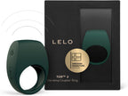 LELO TOR 2 Intimate Vibrating Cock Ring, Reusable Sex Toys for Couples