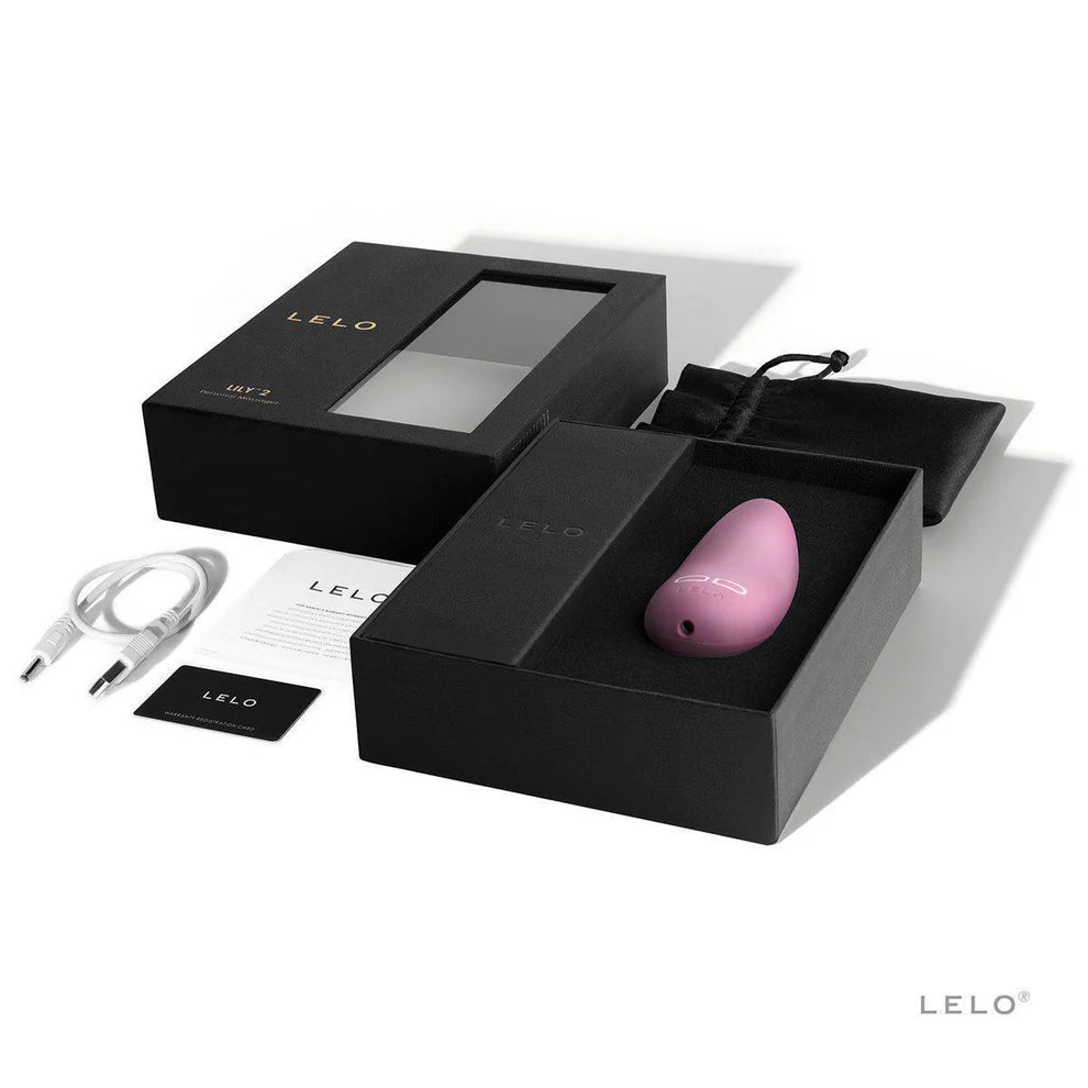 LELO LILY 2 Rechargeable Scented Vibrator Pink - Rose & Wisteria Scent