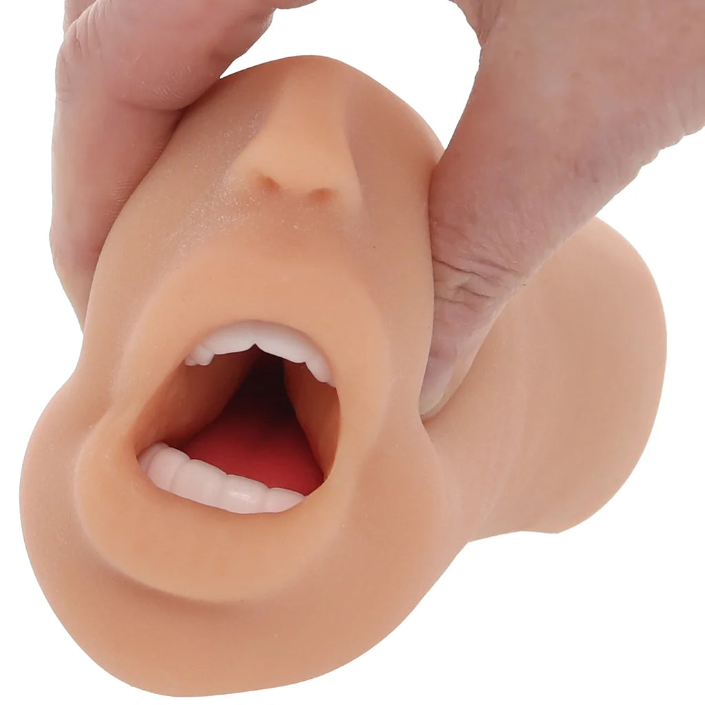 The Super Sucker Cum Guzzler Stroker