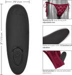 Remote Control Lace Thong Set