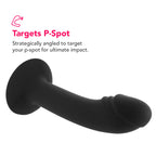 Silicone Curved Anal Stud Probe
