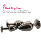 Black Gem Anal Plug Set