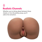 Stroke It BBL Booty Life Like Masturbator in Brown