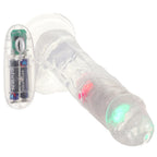 RealRock 8 Inch Light Up Vibrating Ballsy Dildo