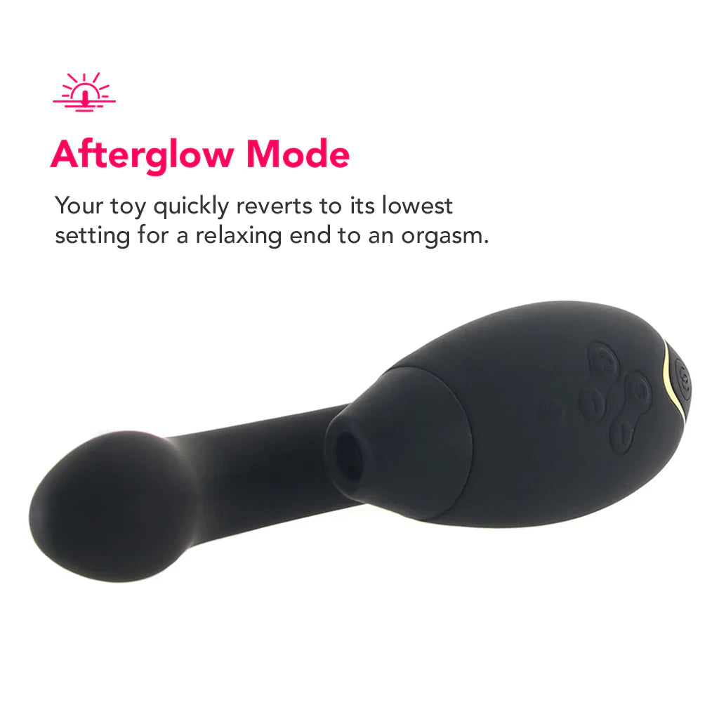 Womanizer Duo 2 Clitoral & G-Spot Stimulator in Black