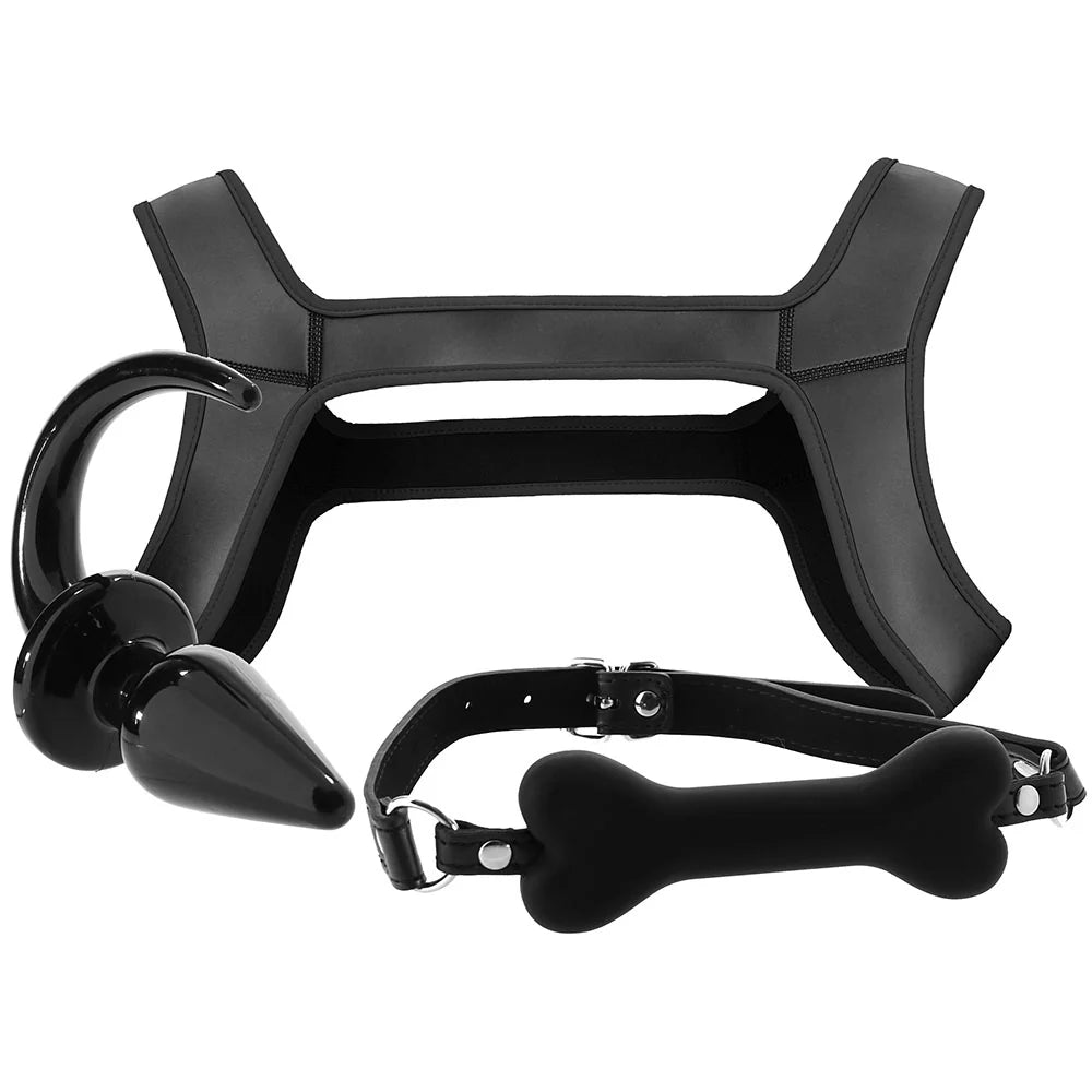 Ouch! Puppy Bondage Kit in L/XL