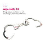 Fetish Fantasy Beginner's Metal Cuffs
