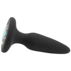 Glams Mini Rainbow Gem Silicone Butt Plug