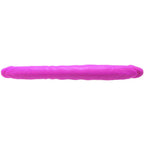 Colours Double Pleasure 12 Inch Dildo in Purple