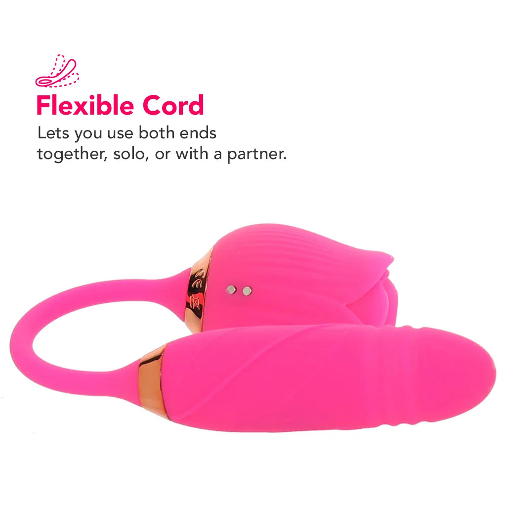 Pink Pussycat Thrusting Rose Vibe