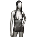 Radiance Hooded Deep V Bodysuit