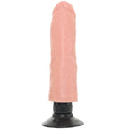 King Cock 8 Inch Vibrating Suction Dildo in Flesh