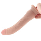 Dr. Skin Plus 9 Inch Posable Dildo in White