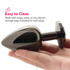 Black Gem Anal Plug Set