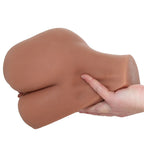 Stroke It Side Banger Pussy & Ass Masturbator in Brown