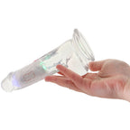 RealRock 8 Inch Light Up Vibrating Ballsy Dildo