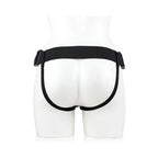 RealRock Realistic 7 in. Hollow Strap-On With Balls Beige