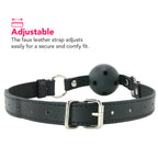 Ouch! Ball Gag in Black