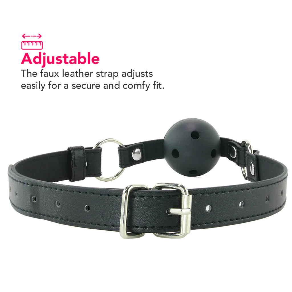 Ouch! Ball Gag in Black