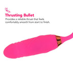 Pink Pussycat Thrusting Rose Vibe