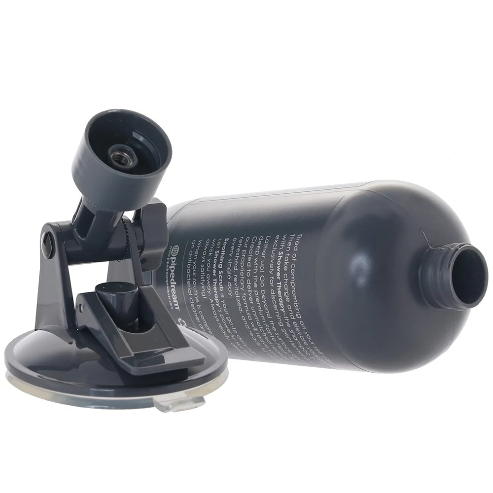 PDX Shower Therapy Soothing Scrub Stroker in Brown