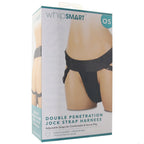 WhipSmart Double Penetration Jock Strap Harness in OS