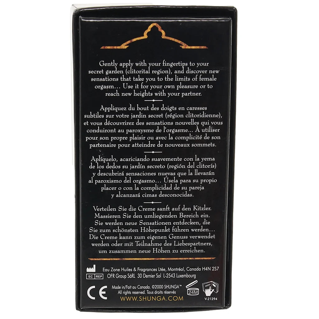 Secret Garden Orgasm Enhancing Clitoral Gel 1oz/30ml