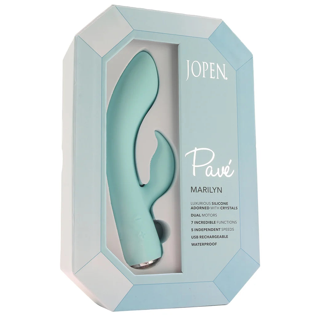 Pavé Marilyn Curved Dual Stimulator
