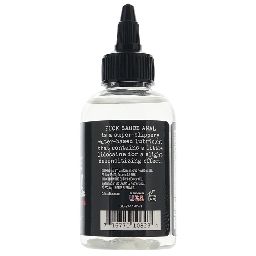 F**k Sauce Anal Numbing Lube 4oz/120ml