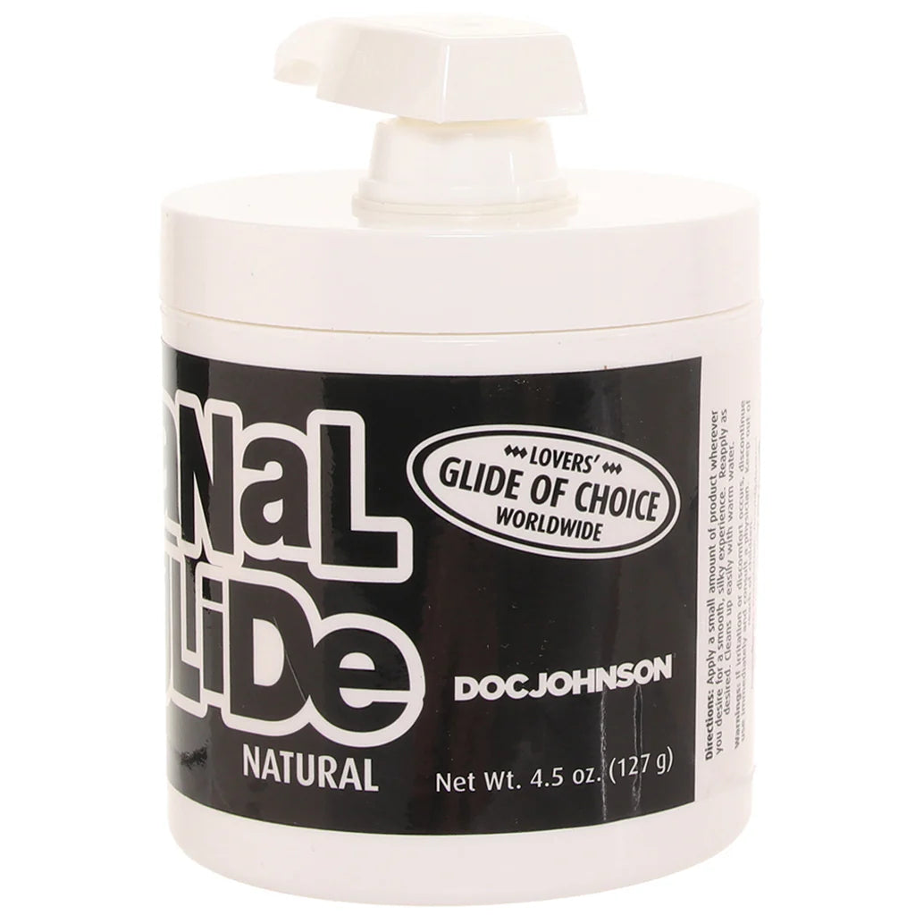 Anal Glide Natural Oil Based Lube in 4.5oz/127g