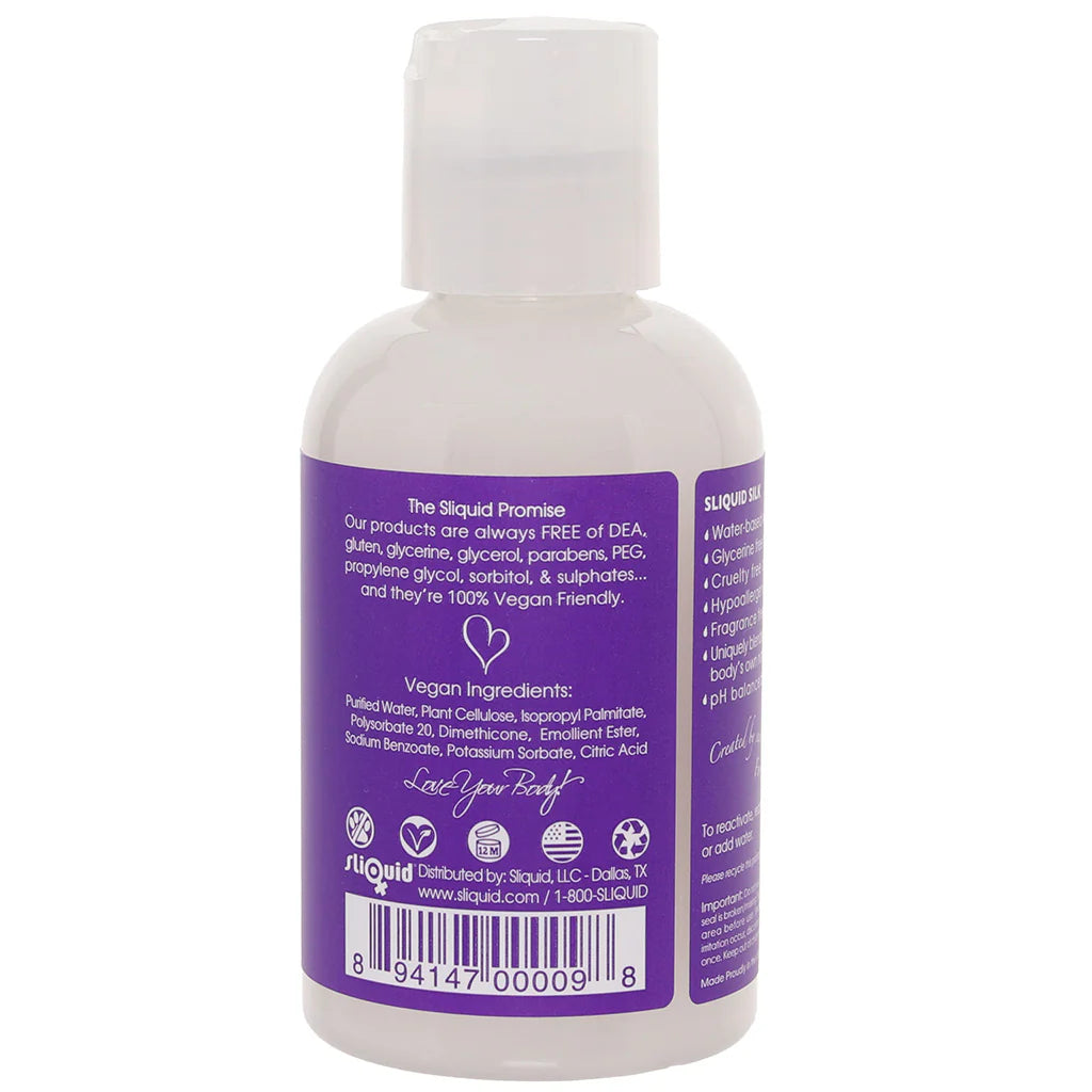 Silk Hybrid Intimate Lubricant in 4.2oz/125ml