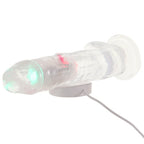RealRock 8 Inch Light Up Vibrating Ballsy Dildo