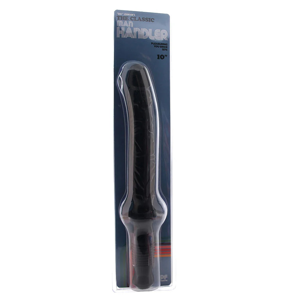 The Man Handler Dildo in Black