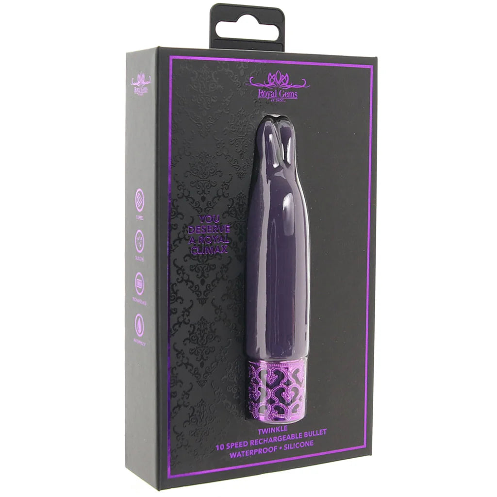 Royal Gems Twinkle Bullet Vibe in Purple