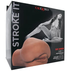 Stroke It Side Banger Pussy & Ass Masturbator in Brown