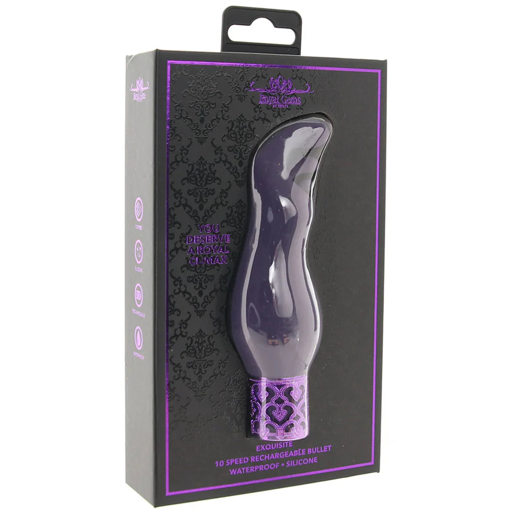 Royal Gems Exquisite Bullet Vibe in Purple