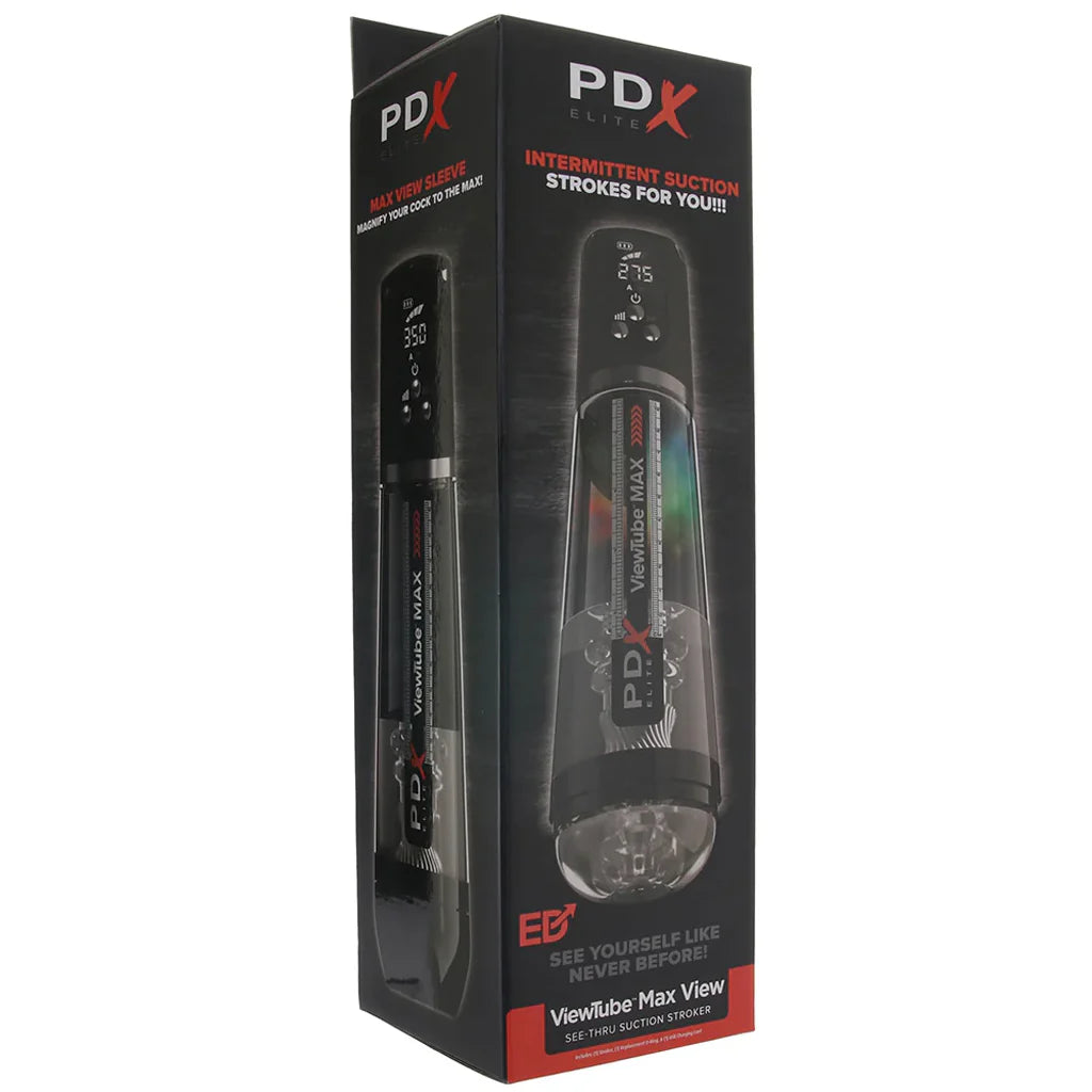 PDX Elite ViewTube Max View Suction Stroker