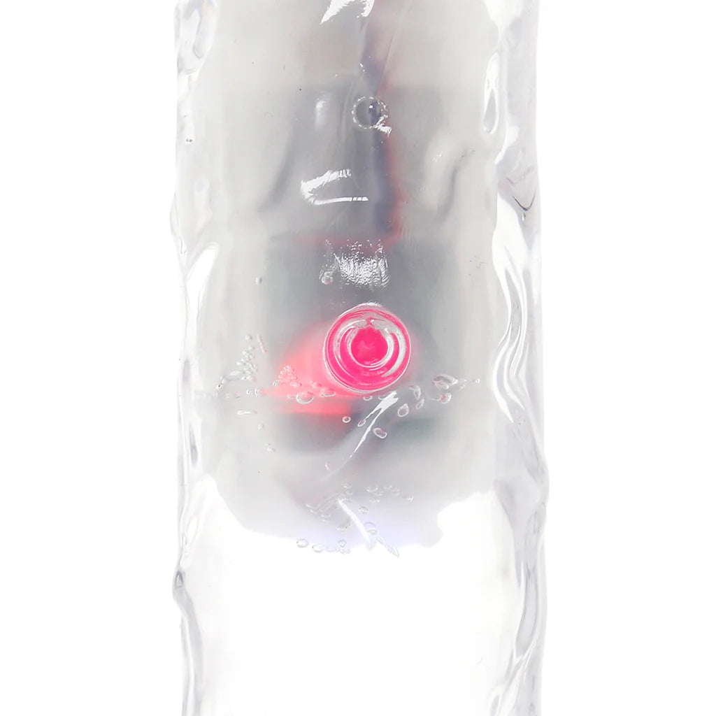 RealRock 8 Inch Light Up Vibrating Ballsy Dildo