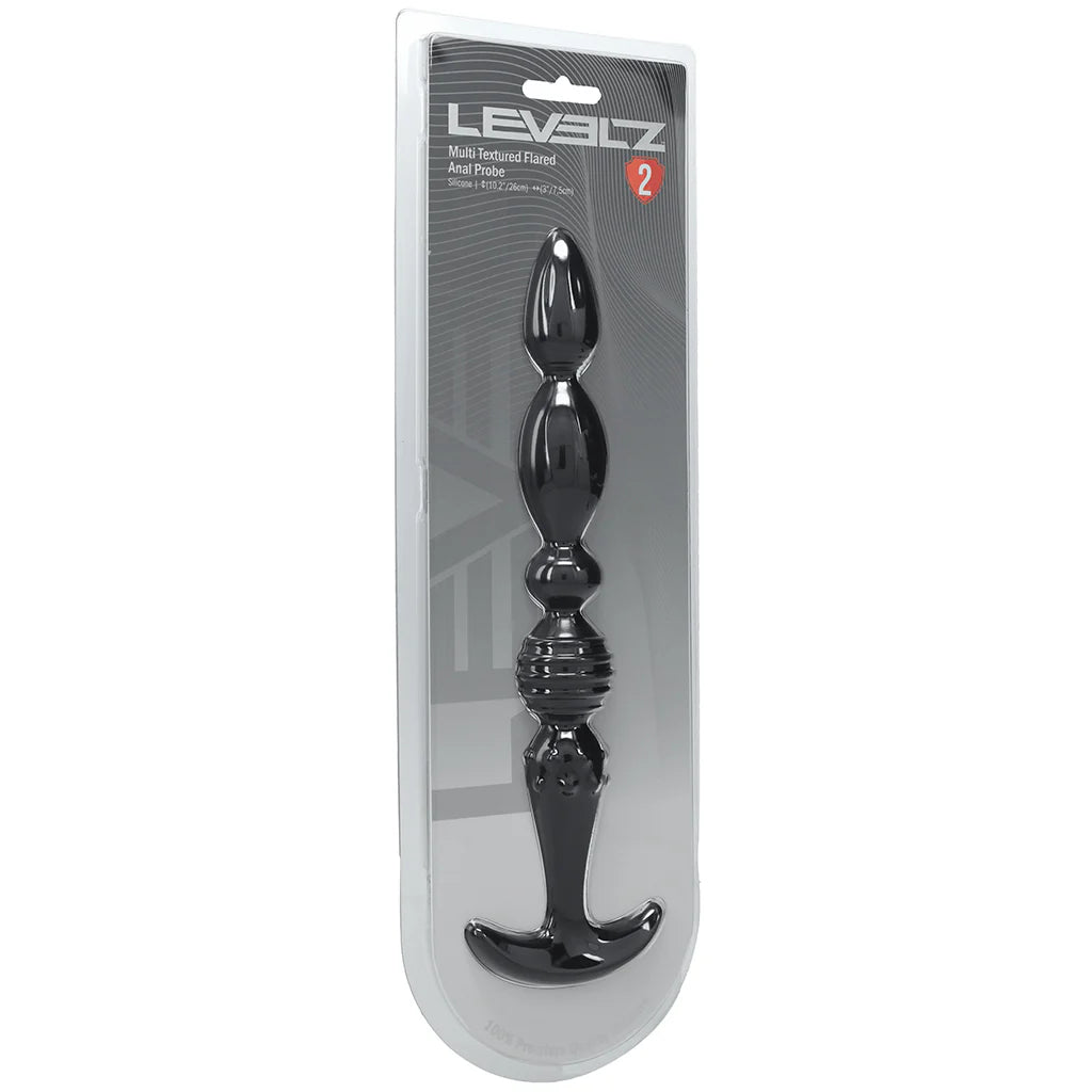 LEVELZ Multi Textured Flared Anal Probe