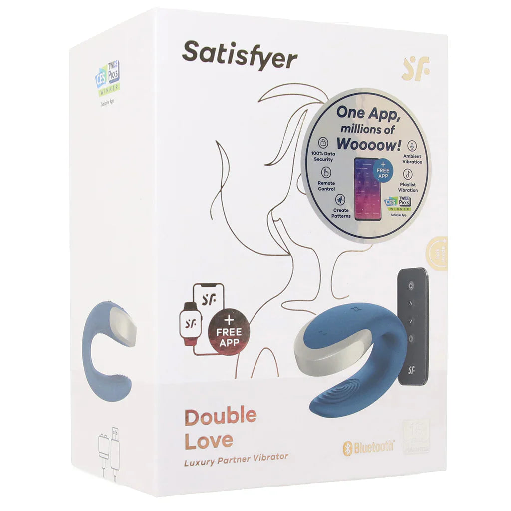 Satisfyer Double Love Luxury Partner Vibe