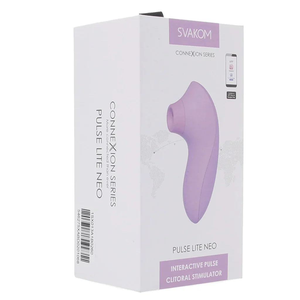 Pulse Lite Neo Suction Stimulator with App in Lavender