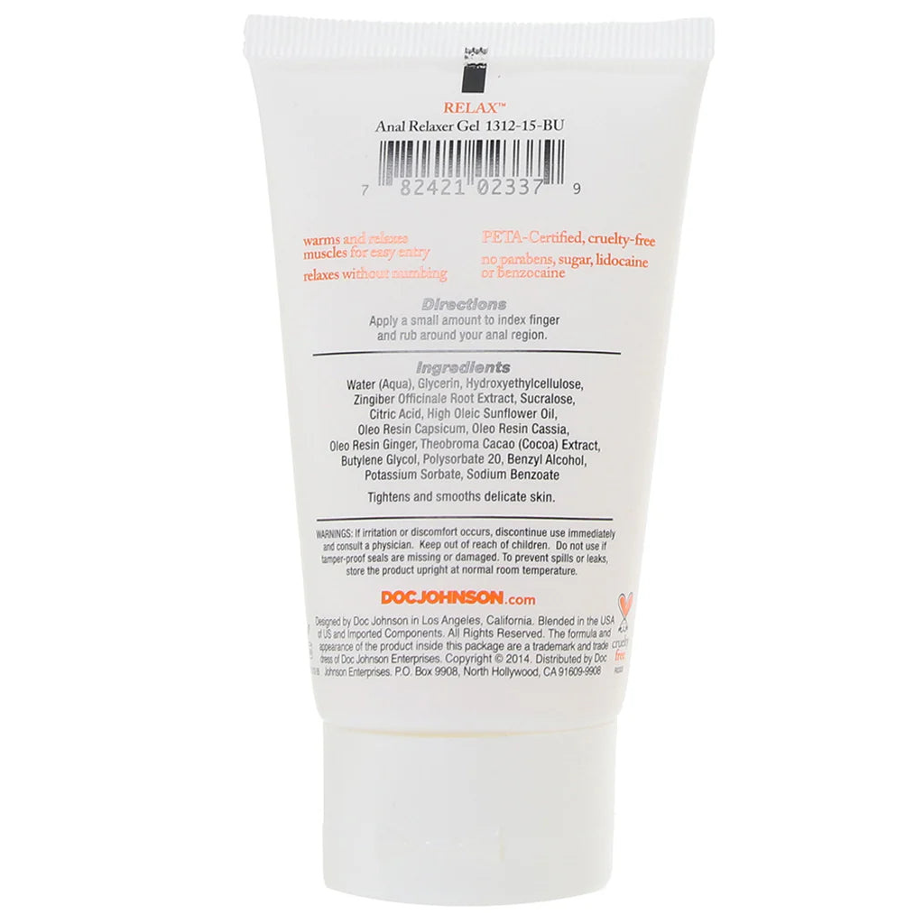 Relax Anal Relaxer in 2oz56g