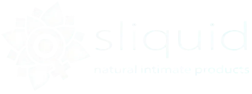 "sliquid natural intimate products" logo